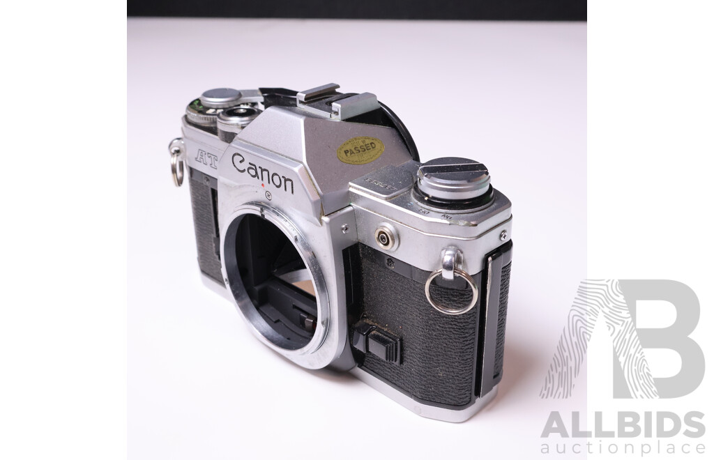 Canon AT-1 35mm SLR Camera with Tamron Adaptall Lenses