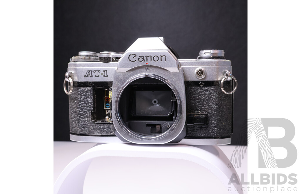 Canon AT-1 35mm SLR Camera with Tamron Adaptall Lenses