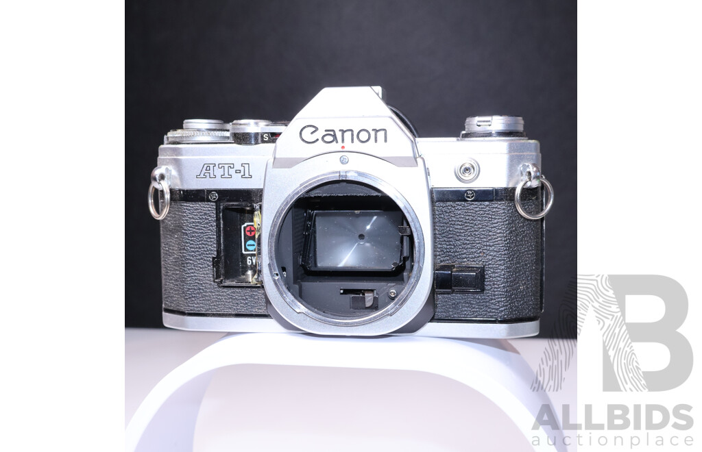 Canon AT-1 35mm SLR Camera with Tamron Adaptall Lenses