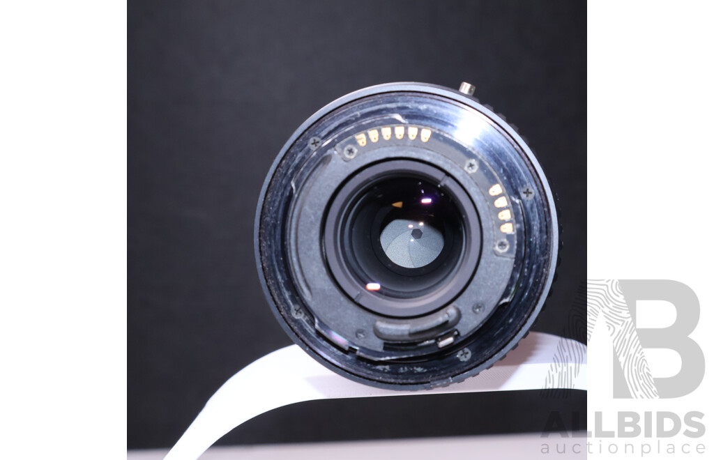 Group of Manual Focus Telephoto and Zoom Lenses