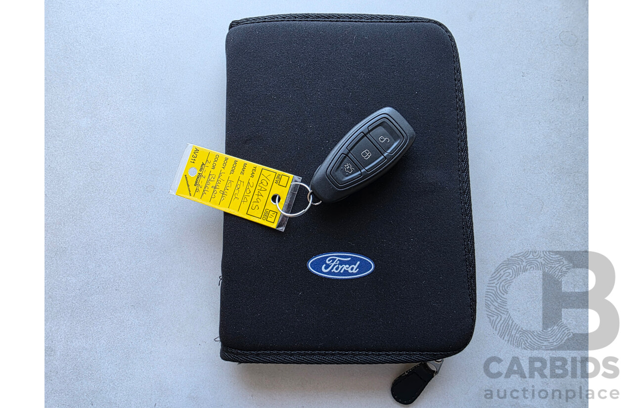 5/2014 Ford Kuga Titanium (AWD) TF 4d Wagon Black Metallic Turbo 1.6L