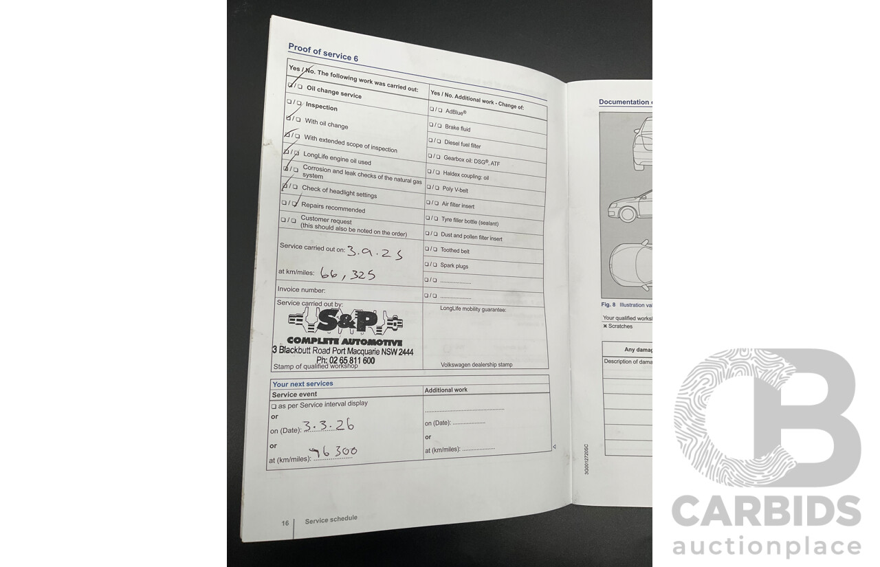 06/2016 Volkswagen Polo 81 TSI Comfortline (FWD) 6R MY16 5d Hatchback Cornflower Blue Turbo 1.2L