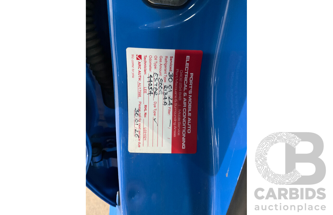 06/2016 Volkswagen Polo 81 TSI Comfortline (FWD) 6R MY16 5d Hatchback Cornflower Blue Turbo 1.2L