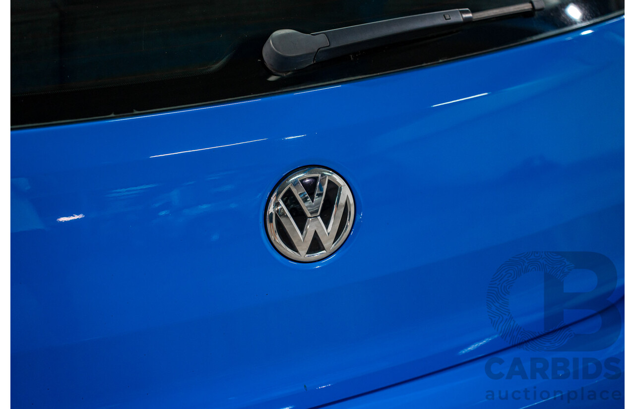 06/2016 Volkswagen Polo 81 TSI Comfortline (FWD) 6R MY16 5d Hatchback Cornflower Blue Turbo 1.2L