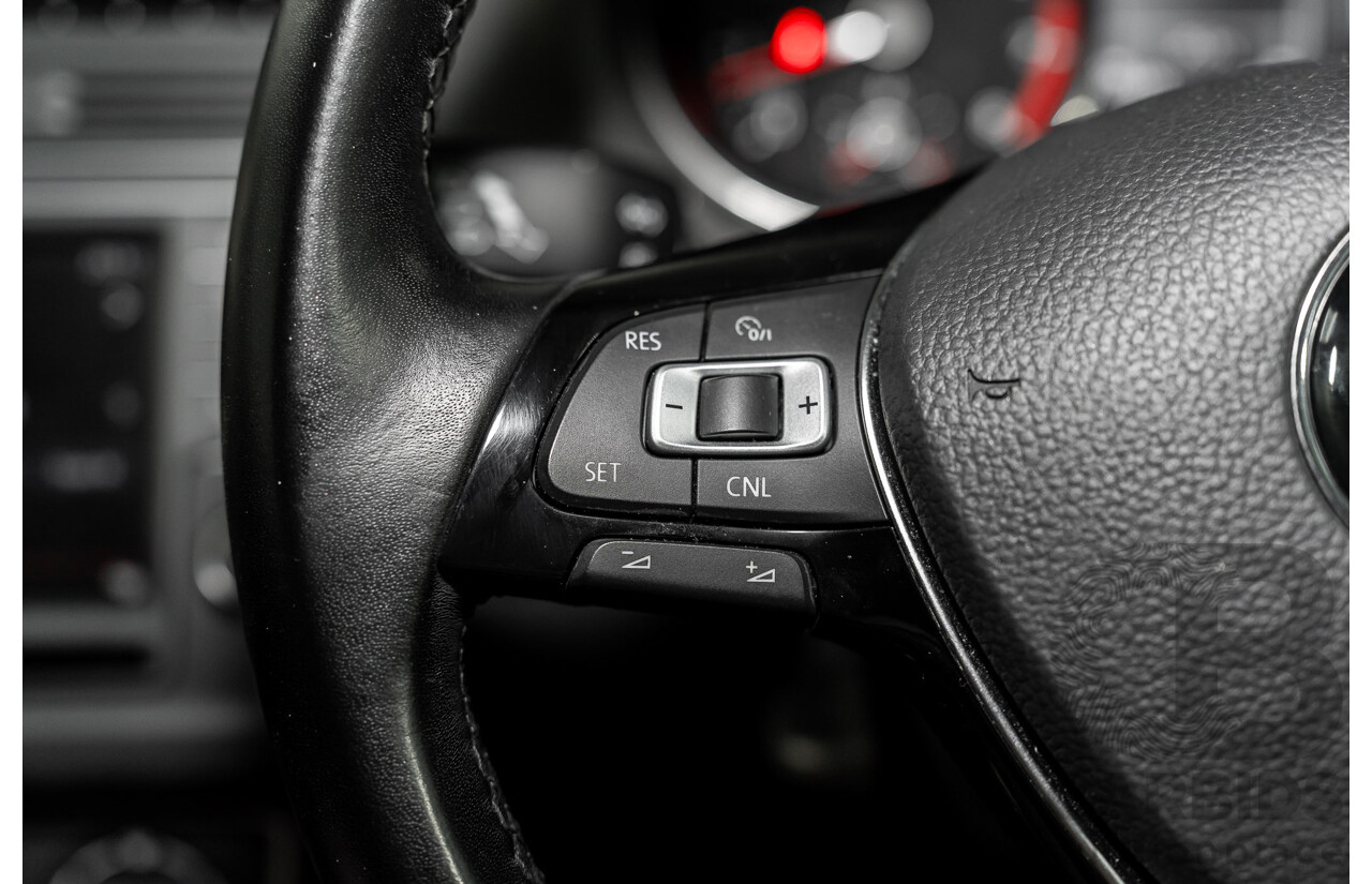 06/2016 Volkswagen Polo 81 TSI Comfortline (FWD) 6R MY16 5d Hatchback Cornflower Blue Turbo 1.2L