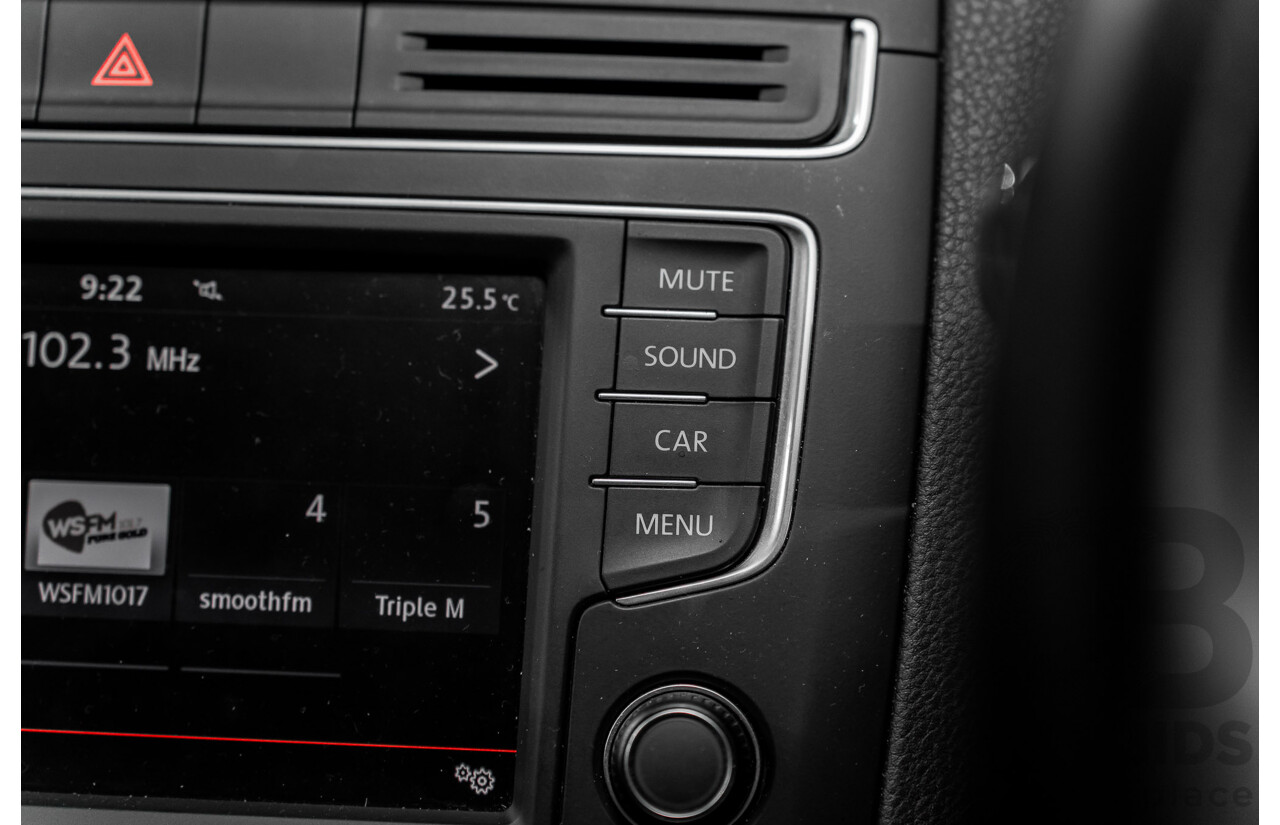 06/2016 Volkswagen Polo 81 TSI Comfortline (FWD) 6R MY16 5d Hatchback Cornflower Blue Turbo 1.2L