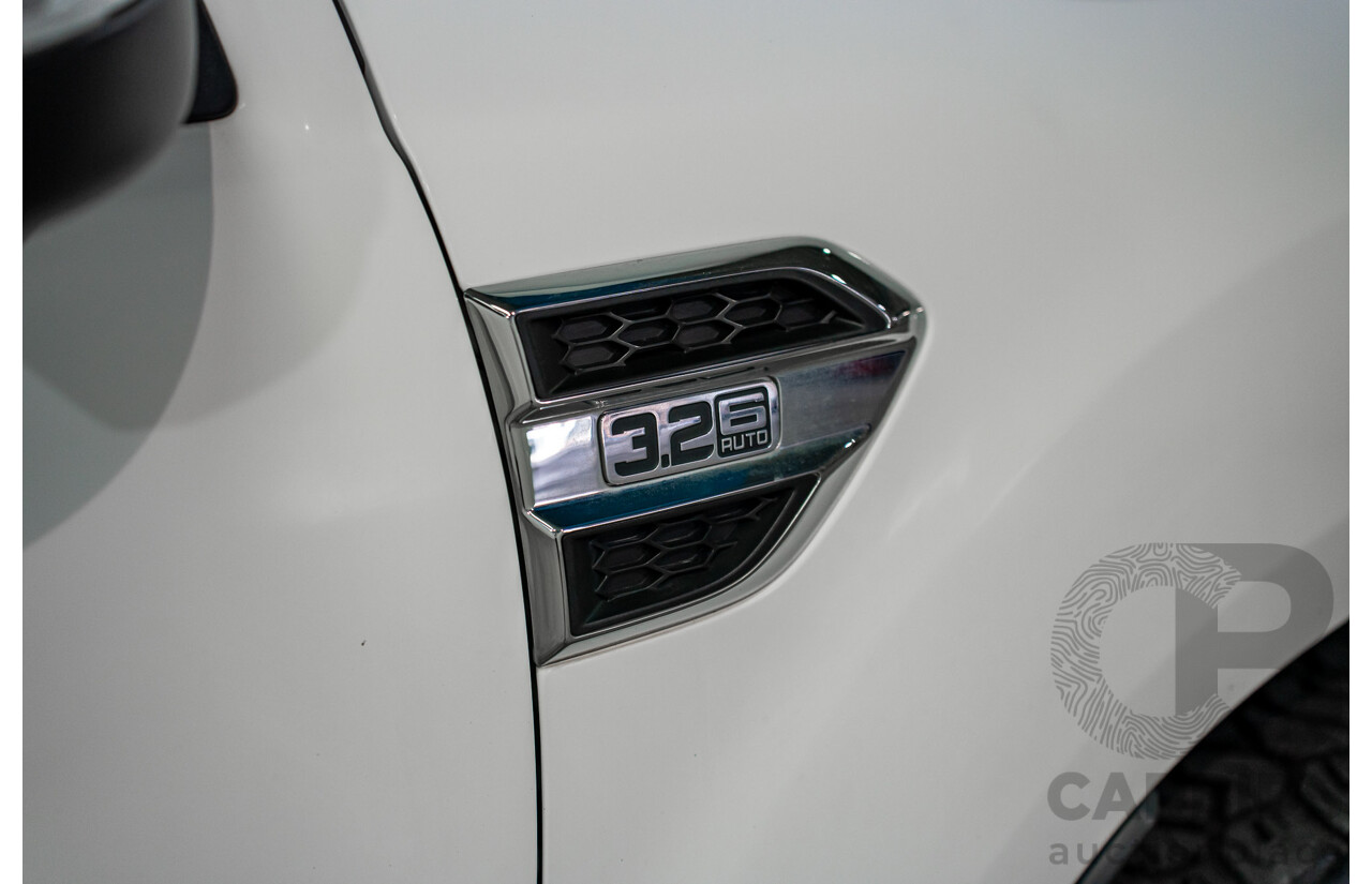 03/2016 Ford Everest Trend (AWD) UA 4d Wagon Cool White Turbo Diesel 3.2L