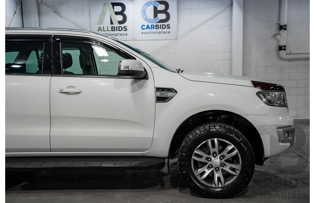 03/2016 Ford Everest Trend (AWD) UA 4d Wagon Cool White Turbo Diesel 3.2L