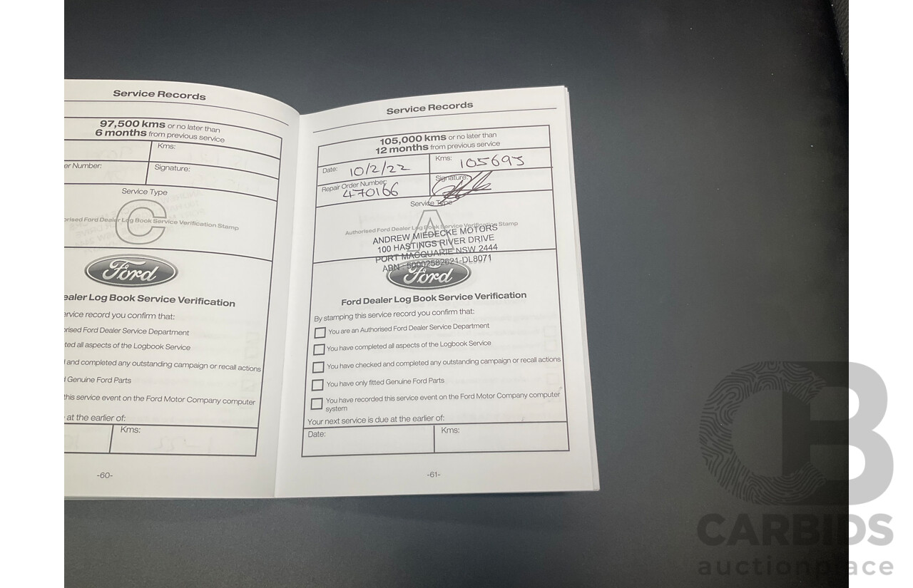 03/2016 Ford Everest Trend (AWD) UA 4d Wagon Cool White Turbo Diesel 3.2L