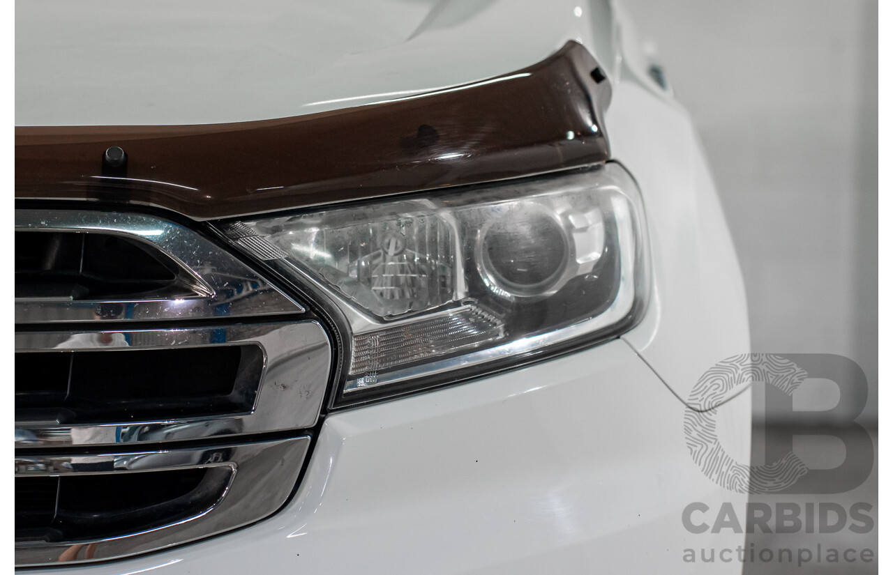 03/2016 Ford Everest Trend (AWD) UA 4d Wagon Cool White Turbo Diesel 3.2L