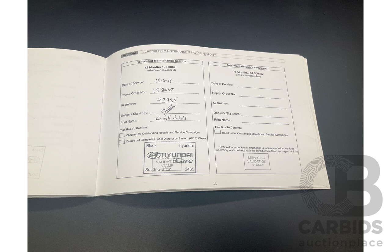 6/2011 Hyundai iLoad Crew (RWD) TQ MY11 4d Van Creamy White Turbo Diesel 2.5L