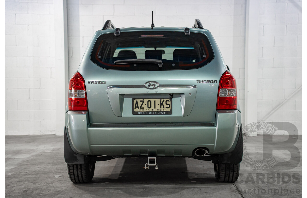 7/2008 Hyundai Tucson City SX MY07 4d Wagon Charming Grey Metallic 2.0L