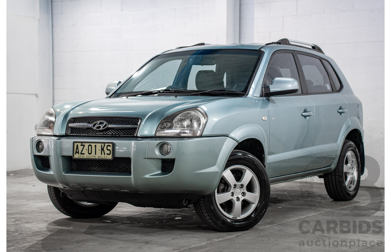 7/2008 Hyundai Tucson City SX MY07 4d Wagon Charming Grey Metallic 2.0L