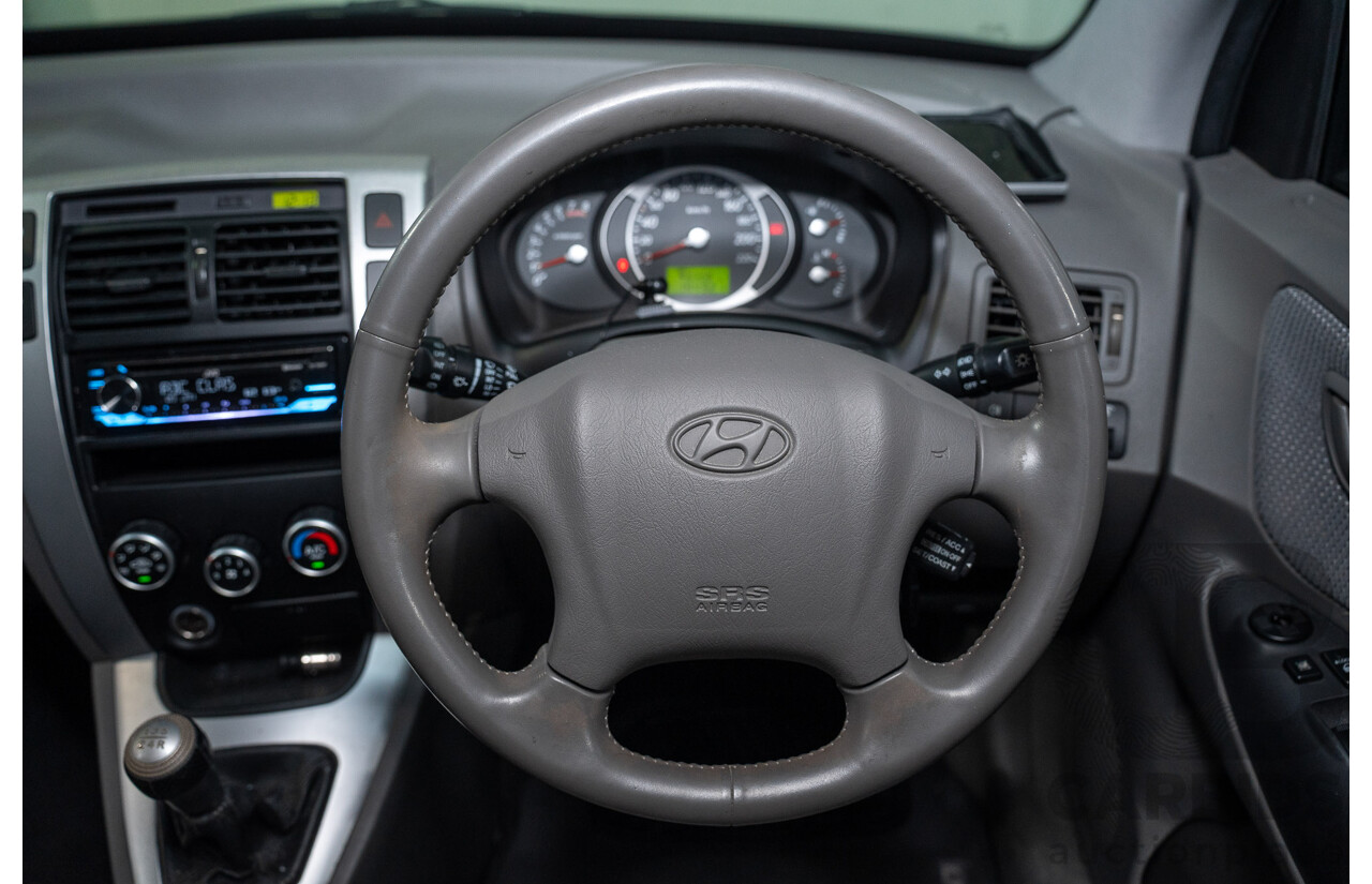 7/2008 Hyundai Tucson City SX MY07 4d Wagon Charming Grey Metallic 2.0L
