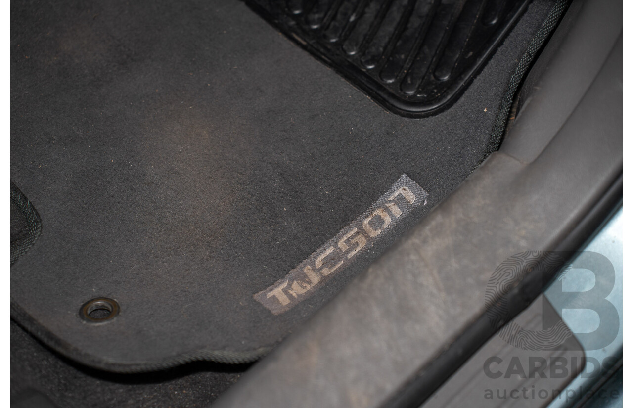 7/2008 Hyundai Tucson City SX MY07 4d Wagon Charming Grey Metallic 2.0L