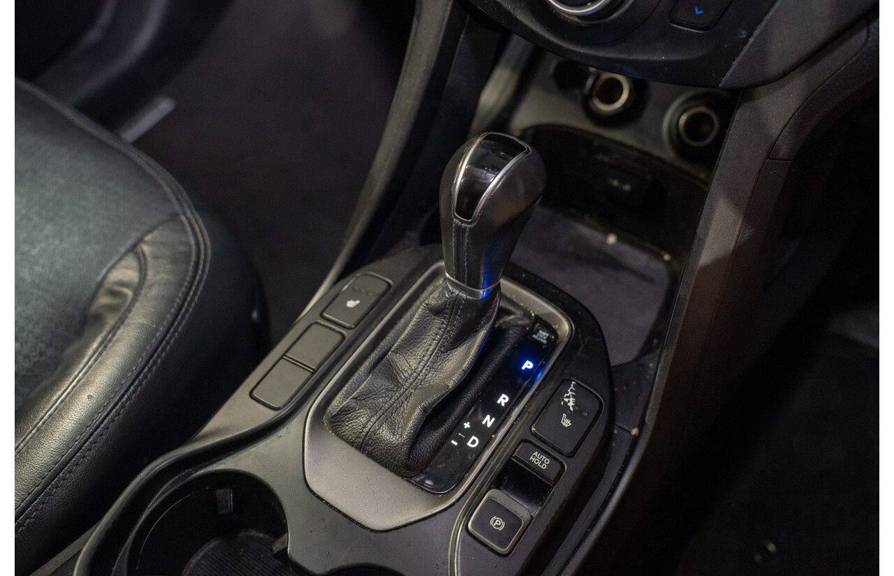 9/2013 Hyundai Santa Fe Highlander CRDi (4x4) DM 4d Wagon Titanium Silver Turbo Diesel 2.2L - 7 Seater