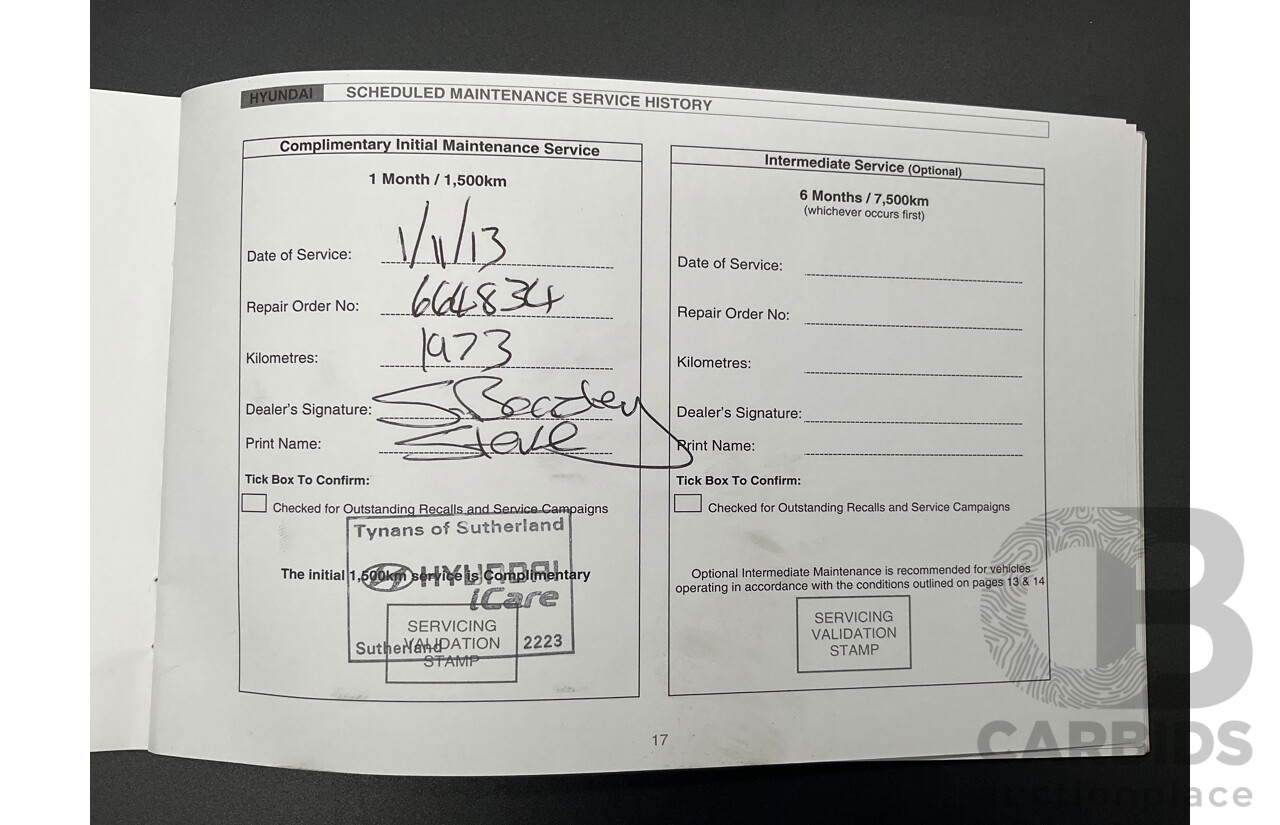 9/2013 Hyundai Santa Fe Highlander CRDi (4x4) DM 4d Wagon Titanium Silver Turbo Diesel 2.2L - 7 Seater