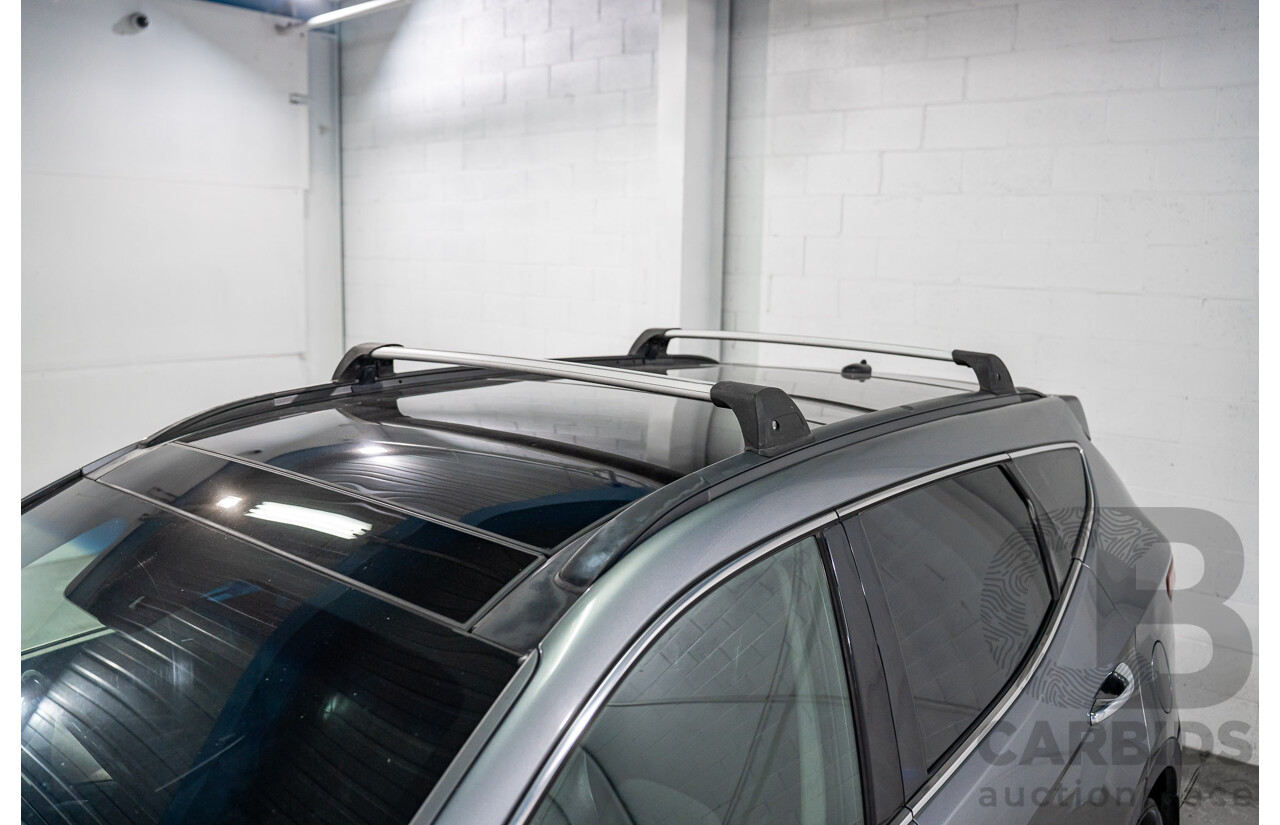 9/2013 Hyundai Santa Fe Highlander CRDi (4x4) DM 4d Wagon Titanium Silver Turbo Diesel 2.2L - 7 Seater