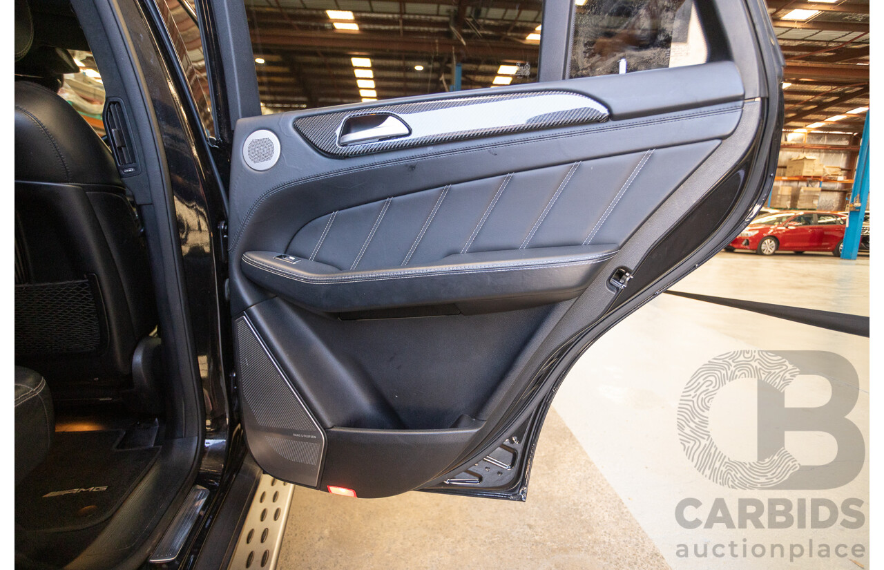 7/2017 Mercedes-Benz GLE 63 S AMG 4MATIC (AWD) 292 MY17 4D Coupe Obsidian Black Metallic Bi-Turbo V8 5.5L