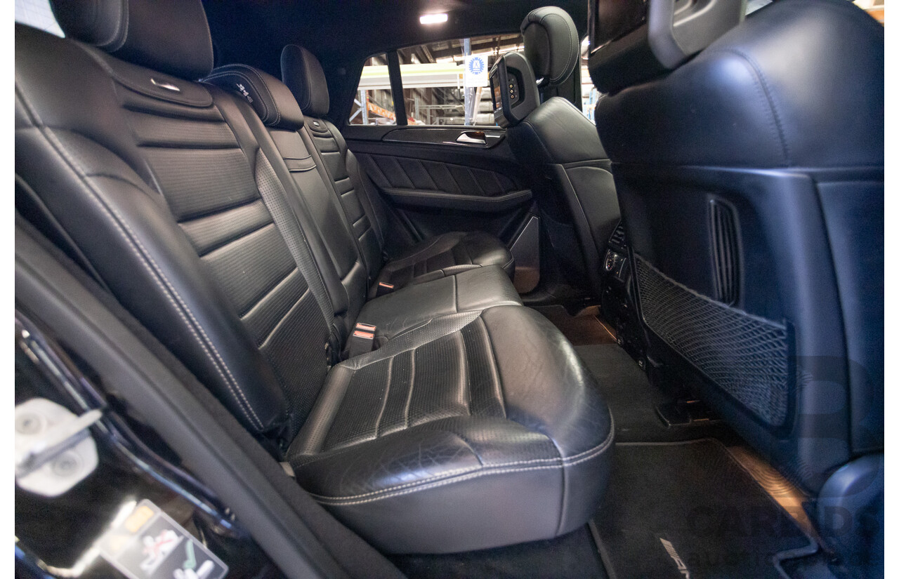 7/2017 Mercedes-Benz GLE 63 S AMG 4MATIC (AWD) 292 MY17 4D Coupe Obsidian Black Metallic Bi-Turbo V8 5.5L