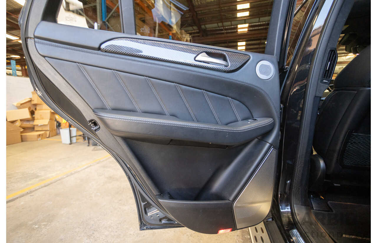 7/2017 Mercedes-Benz GLE 63 S AMG 4MATIC (AWD) 292 MY17 4D Coupe Obsidian Black Metallic Bi-Turbo V8 5.5L