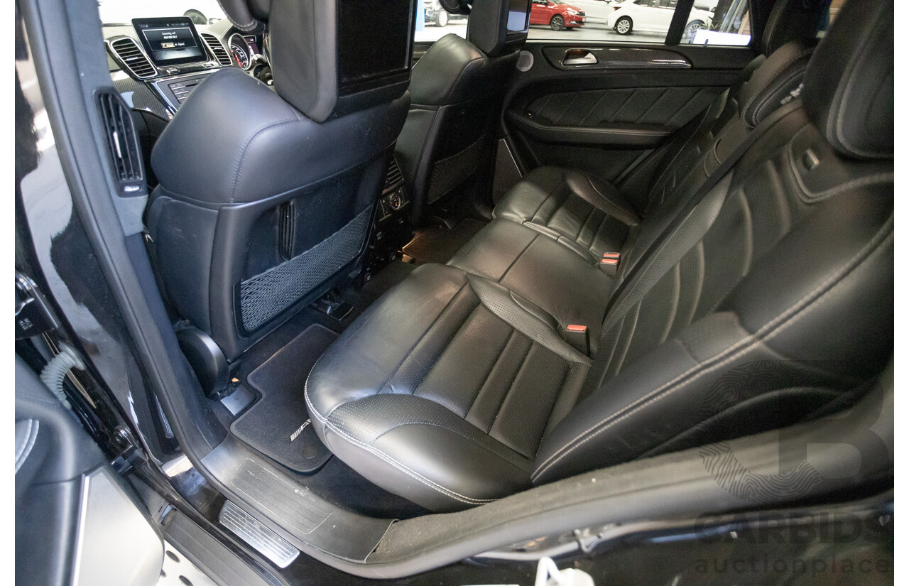 7/2017 Mercedes-Benz GLE 63 S AMG 4MATIC (AWD) 292 MY17 4D Coupe Obsidian Black Metallic Bi-Turbo V8 5.5L