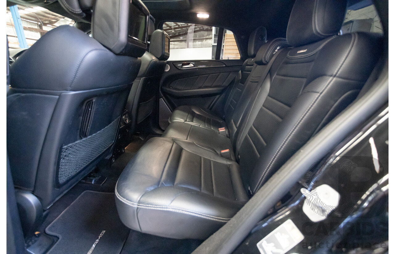 7/2017 Mercedes-Benz GLE 63 S AMG 4MATIC (AWD) 292 MY17 4D Coupe Obsidian Black Metallic Bi-Turbo V8 5.5L