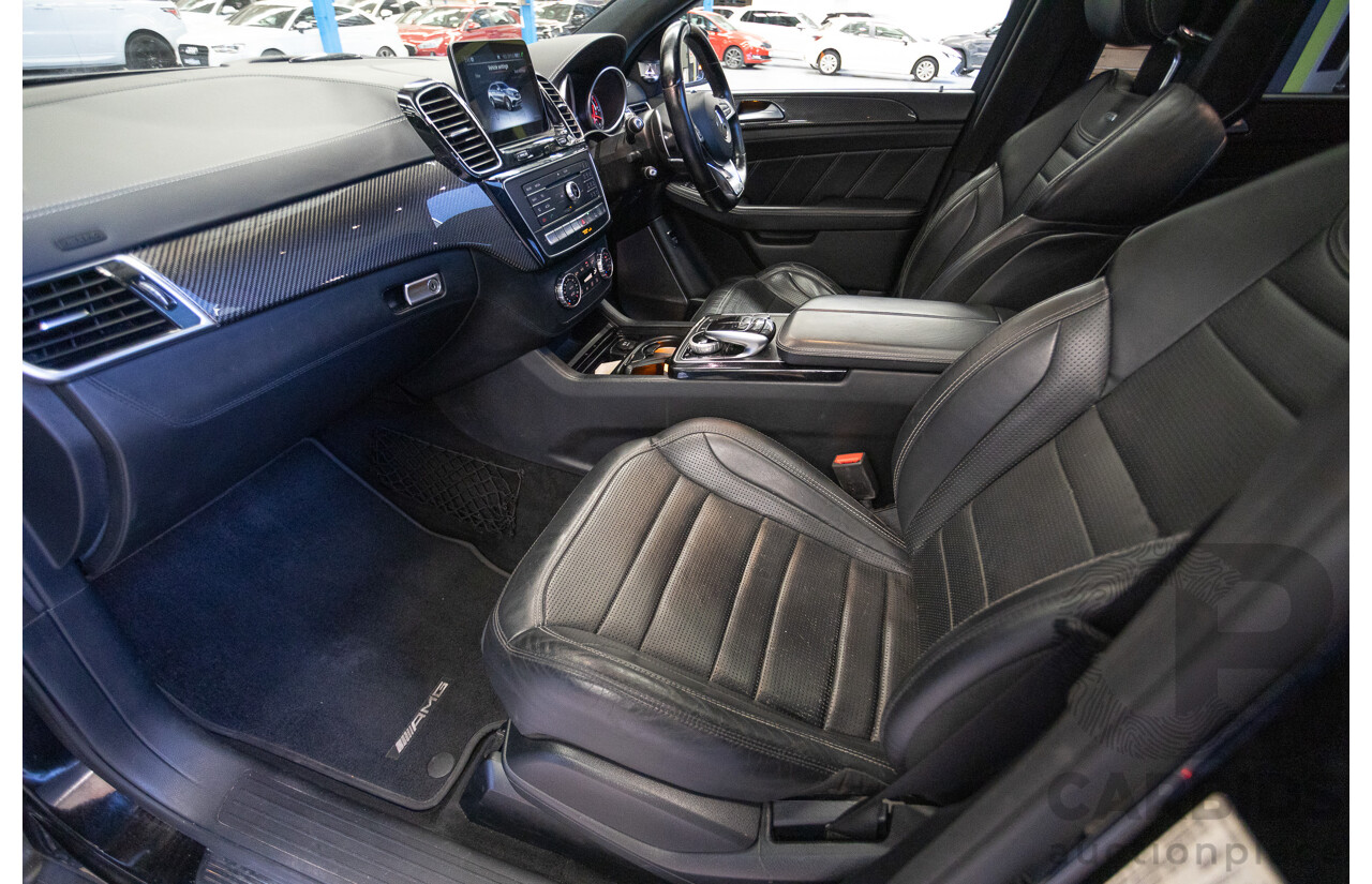 7/2017 Mercedes-Benz GLE 63 S AMG 4MATIC (AWD) 292 MY17 4D Coupe Obsidian Black Metallic Bi-Turbo V8 5.5L