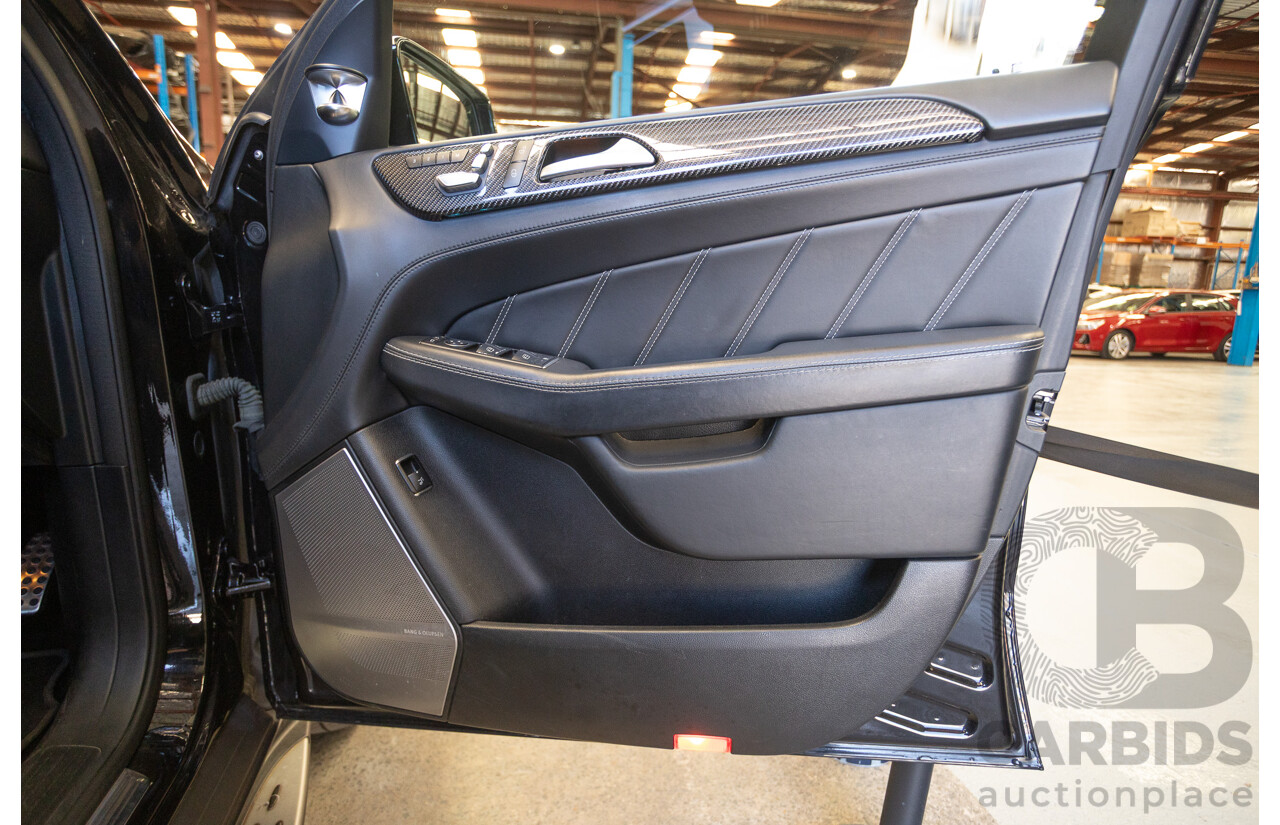 7/2017 Mercedes-Benz GLE 63 S AMG 4MATIC (AWD) 292 MY17 4D Coupe Obsidian Black Metallic Bi-Turbo V8 5.5L