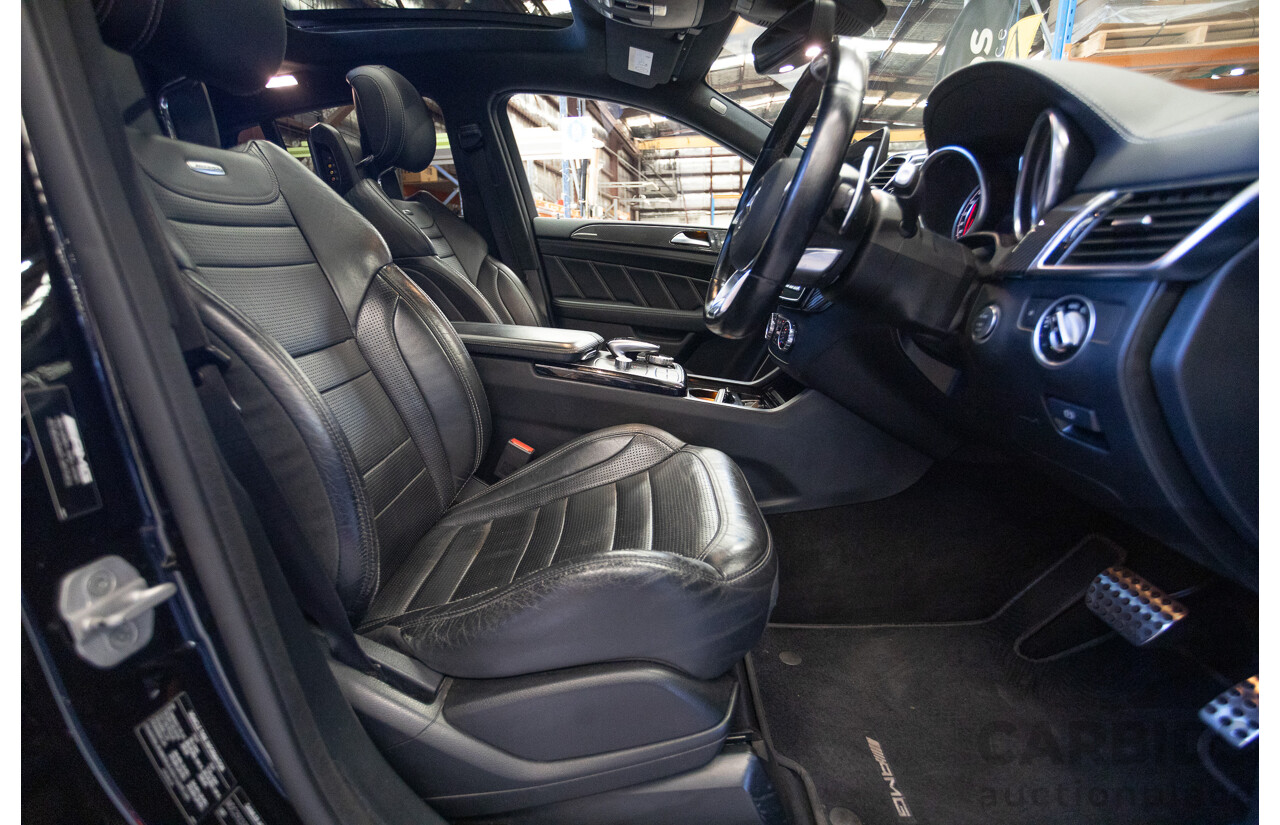 7/2017 Mercedes-Benz GLE 63 S AMG 4MATIC (AWD) 292 MY17 4D Coupe Obsidian Black Metallic Bi-Turbo V8 5.5L