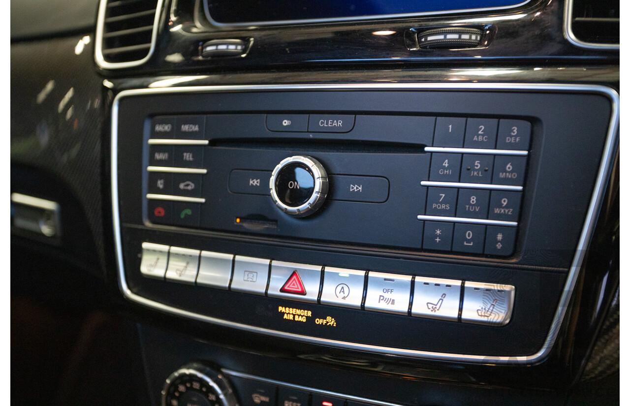 7/2017 Mercedes-Benz GLE 63 S AMG 4MATIC (AWD) 292 MY17 4D Coupe Obsidian Black Metallic Bi-Turbo V8 5.5L