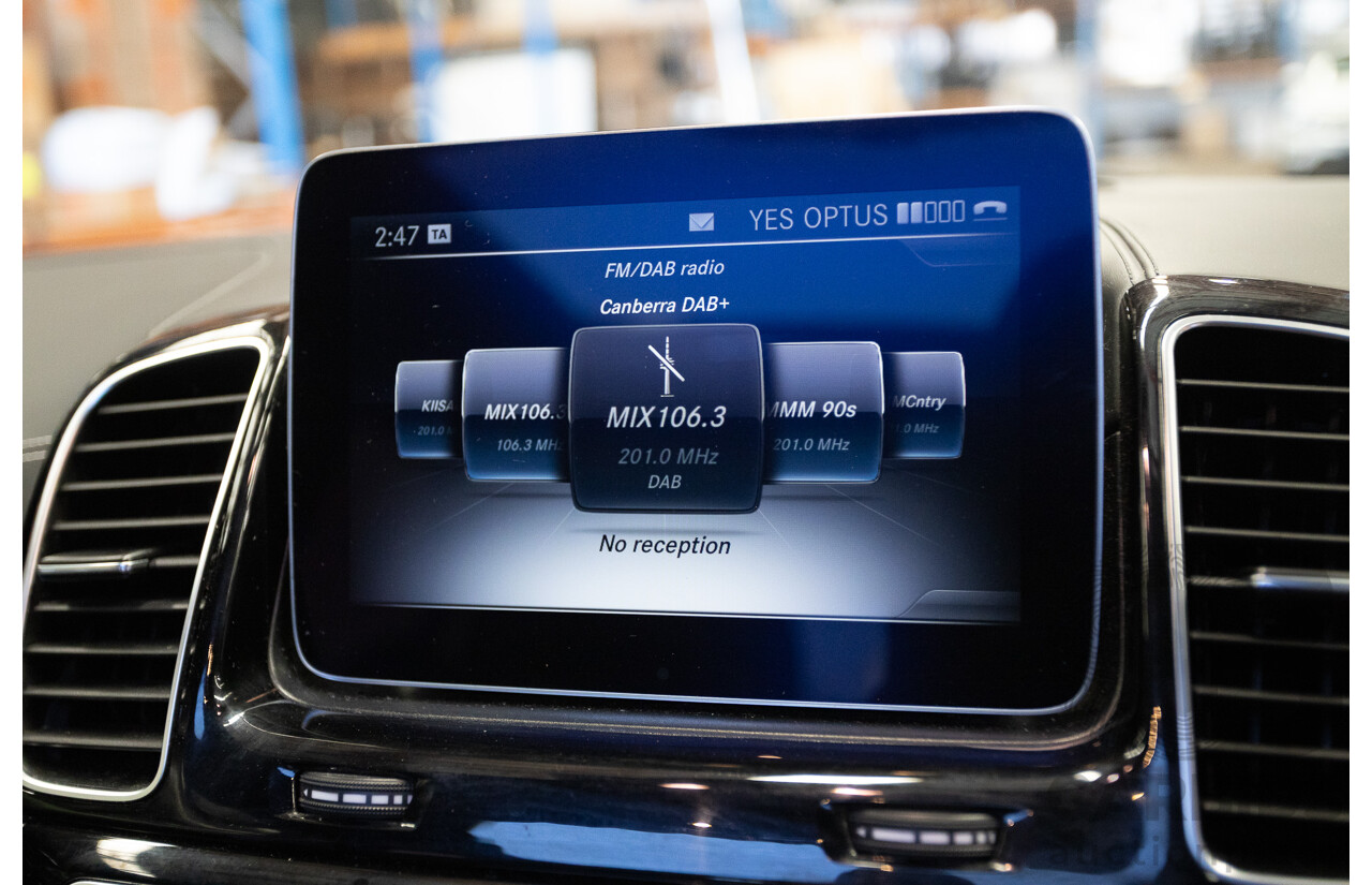 7/2017 Mercedes-Benz GLE 63 S AMG 4MATIC (AWD) 292 MY17 4D Coupe Obsidian Black Metallic Bi-Turbo V8 5.5L