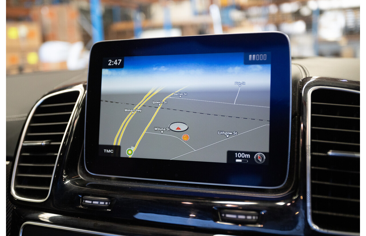 7/2017 Mercedes-Benz GLE 63 S AMG 4MATIC (AWD) 292 MY17 4D Coupe Obsidian Black Metallic Bi-Turbo V8 5.5L