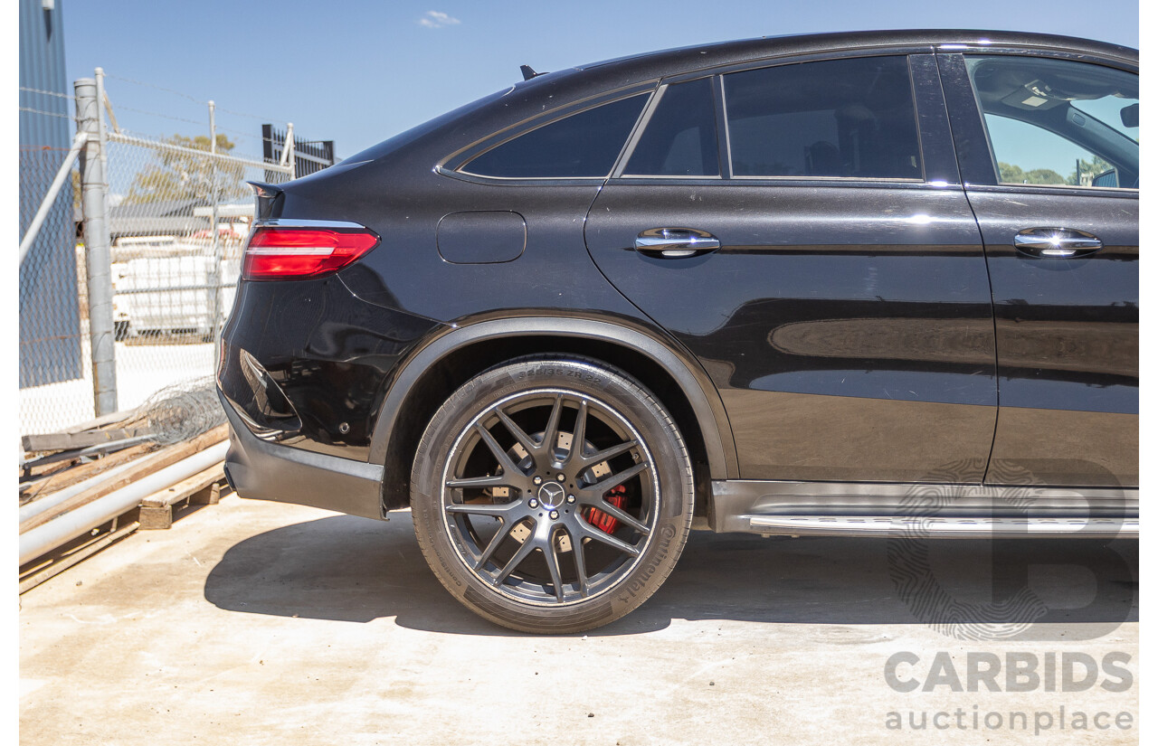 7/2017 Mercedes-Benz GLE 63 S AMG 4MATIC (AWD) 292 MY17 4D Coupe Obsidian Black Metallic Bi-Turbo V8 5.5L