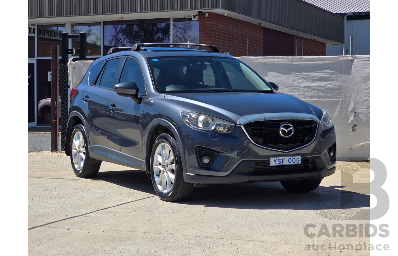 10/2012 Mazda CX-5 Grand Tourer (AWD)  4D Wagon Grey Turbo Diesel 2.2L