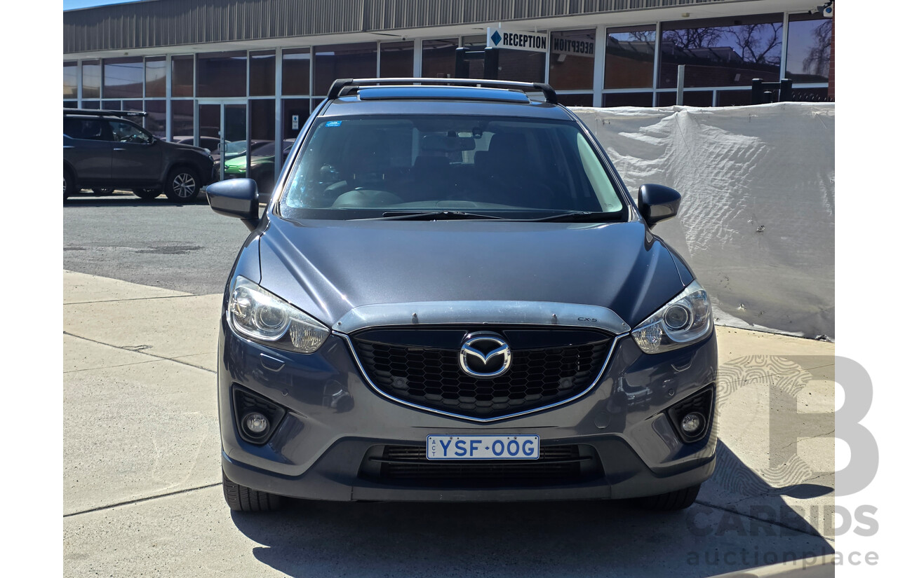 10/2012 Mazda CX-5 Grand Tourer (AWD)  4D Wagon Grey Turbo Diesel 2.2L