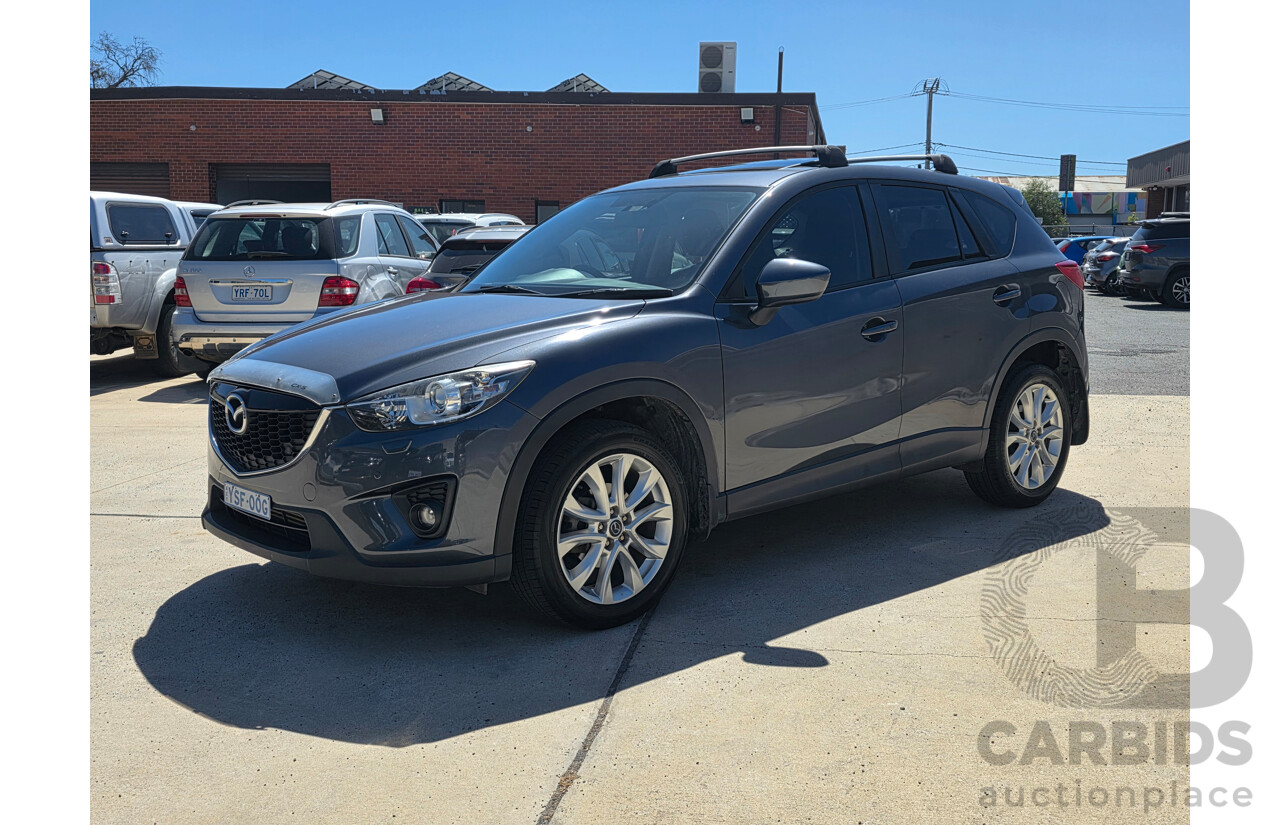 10/2012 Mazda CX-5 Grand Tourer (AWD)  4D Wagon Grey Turbo Diesel 2.2L