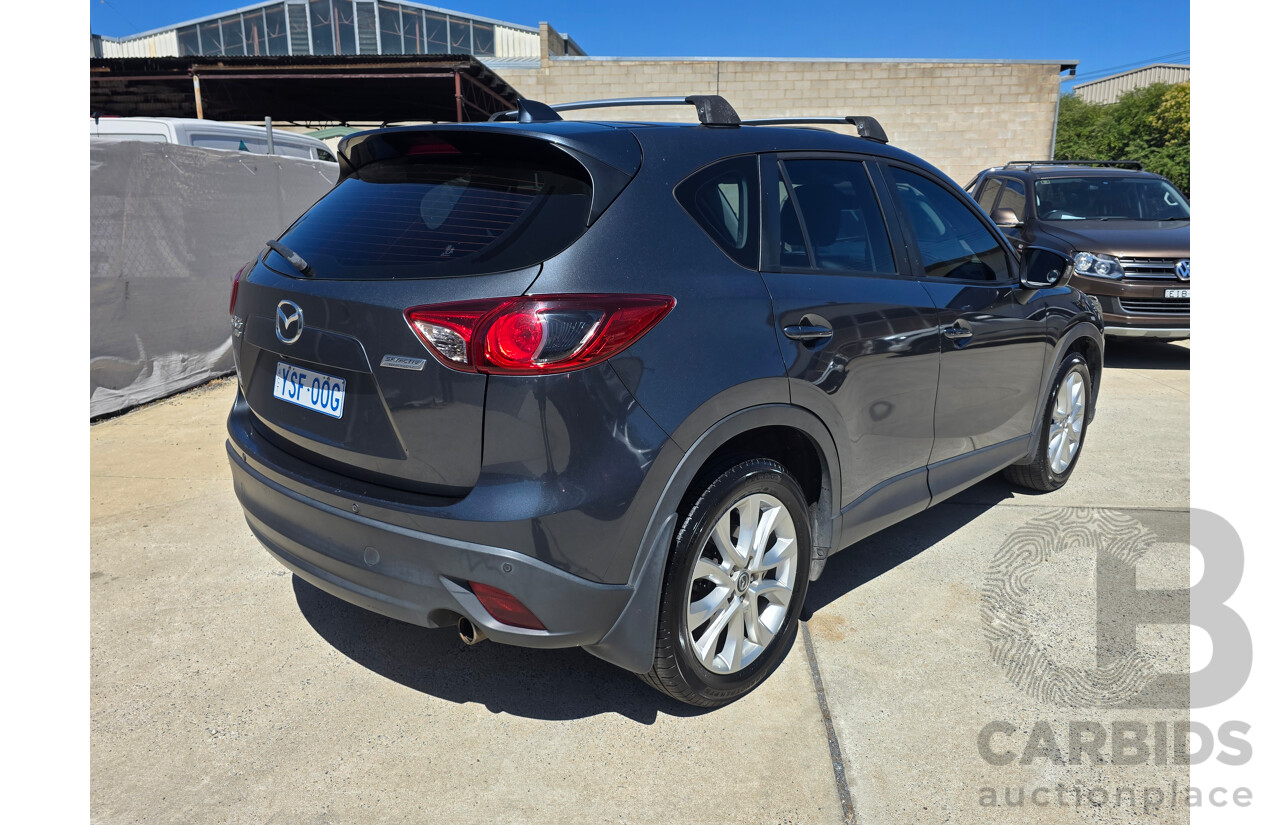 10/2012 Mazda CX-5 Grand Tourer (AWD)  4D Wagon Grey Turbo Diesel 2.2L