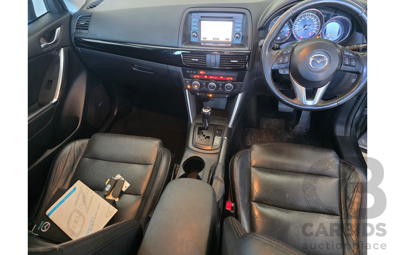 10/2012 Mazda CX-5 Grand Tourer (AWD)  4D Wagon Grey Turbo Diesel 2.2L