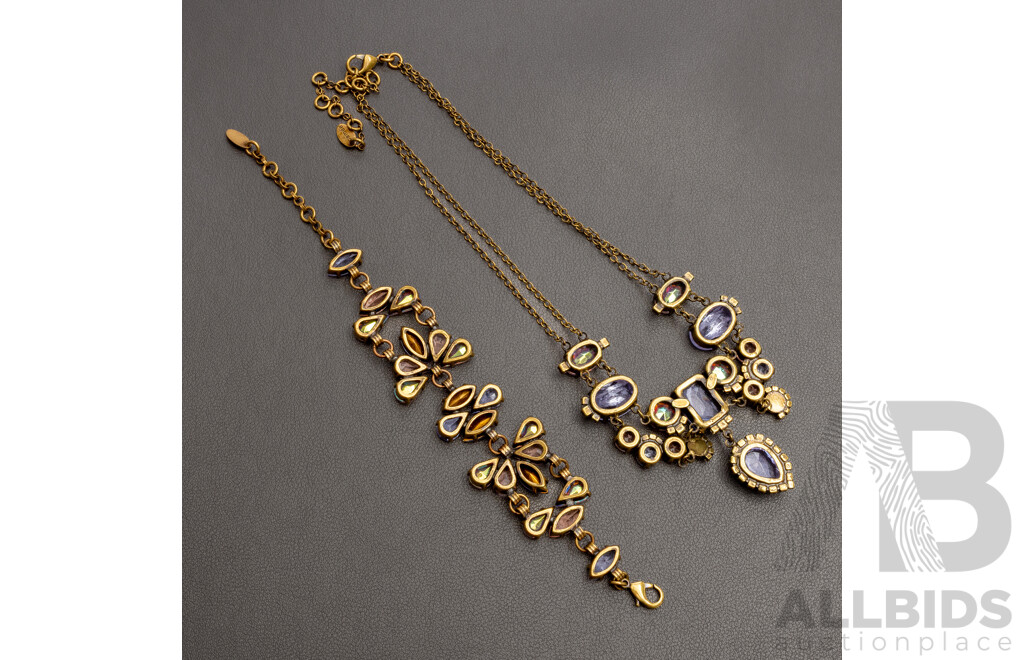 Matching Necklace and Bracelet Set - by Camee Jewellery