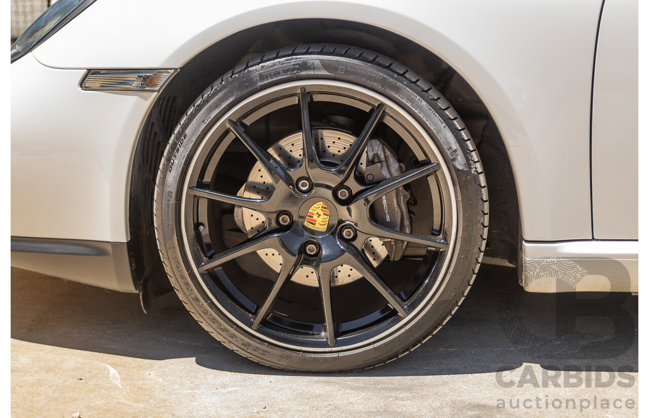 7/2011 Porsche Cayman 987 MY11 2D Coupe Carrara White 2.9L