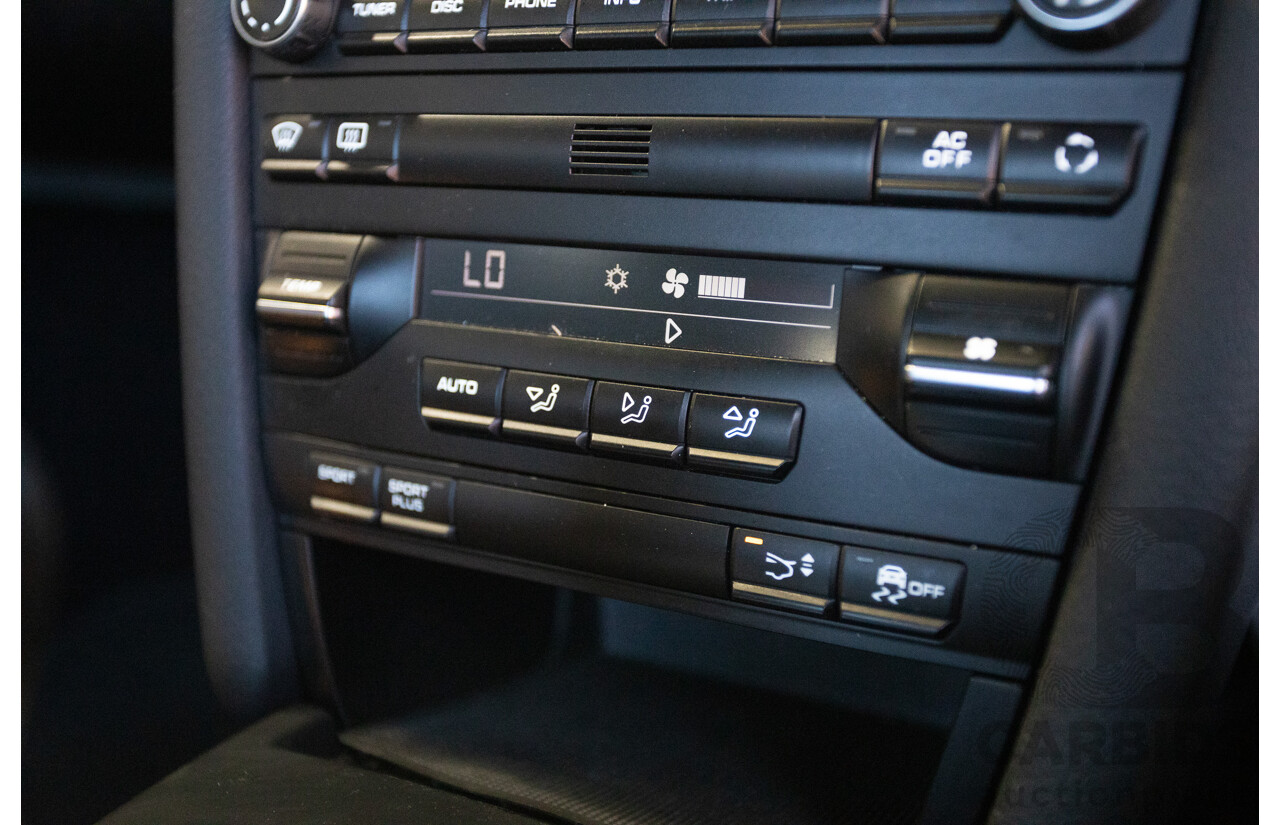 7/2011 Porsche Cayman 987 MY11 2D Coupe Carrara White 2.9L