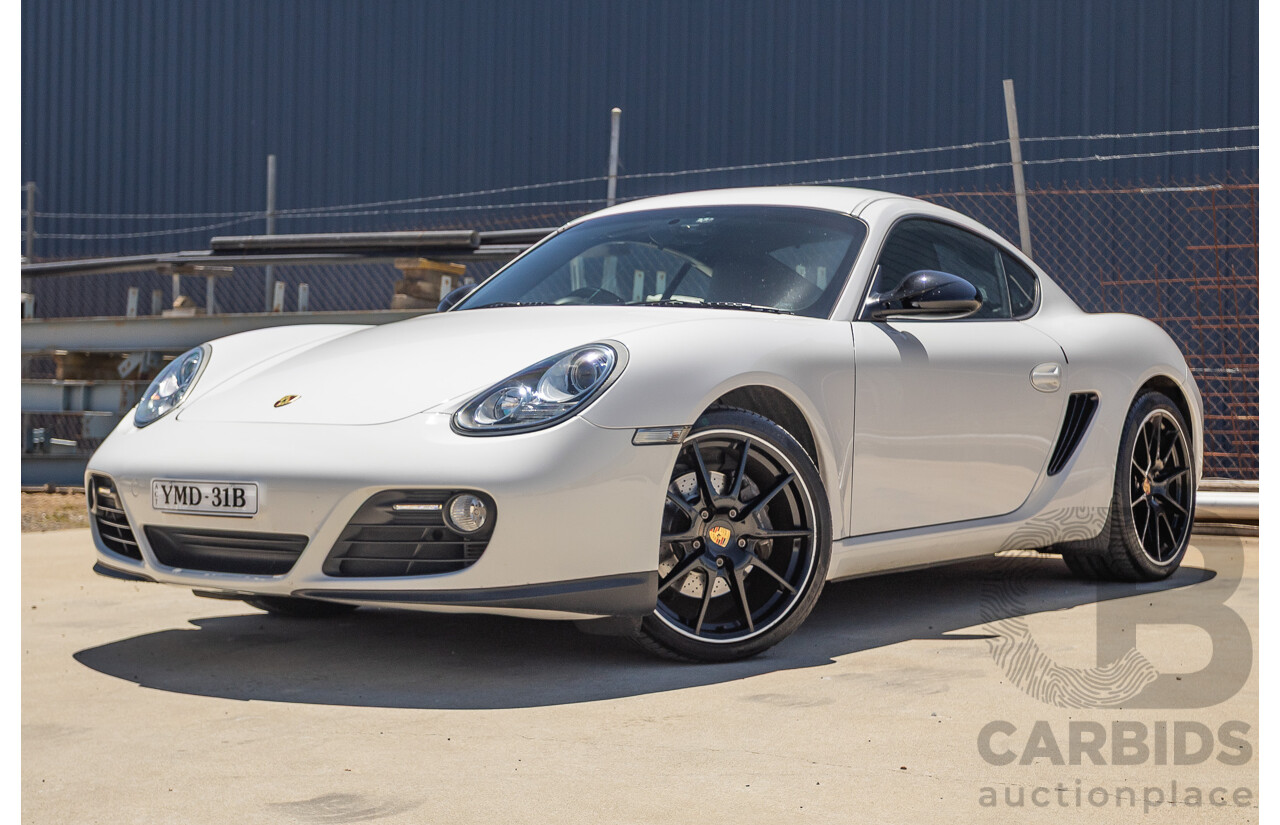 7/2011 Porsche Cayman 987 MY11 2D Coupe Carrara White 2.9L