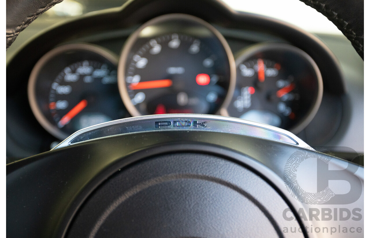 7/2011 Porsche Cayman 987 MY11 2D Coupe Carrara White 2.9L