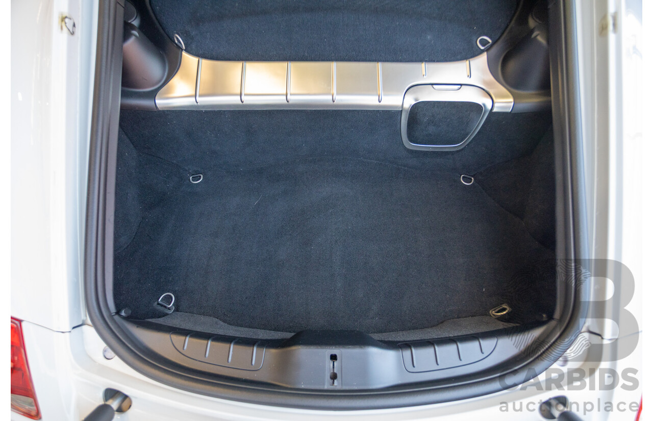 7/2011 Porsche Cayman 987 MY11 2D Coupe Carrara White 2.9L