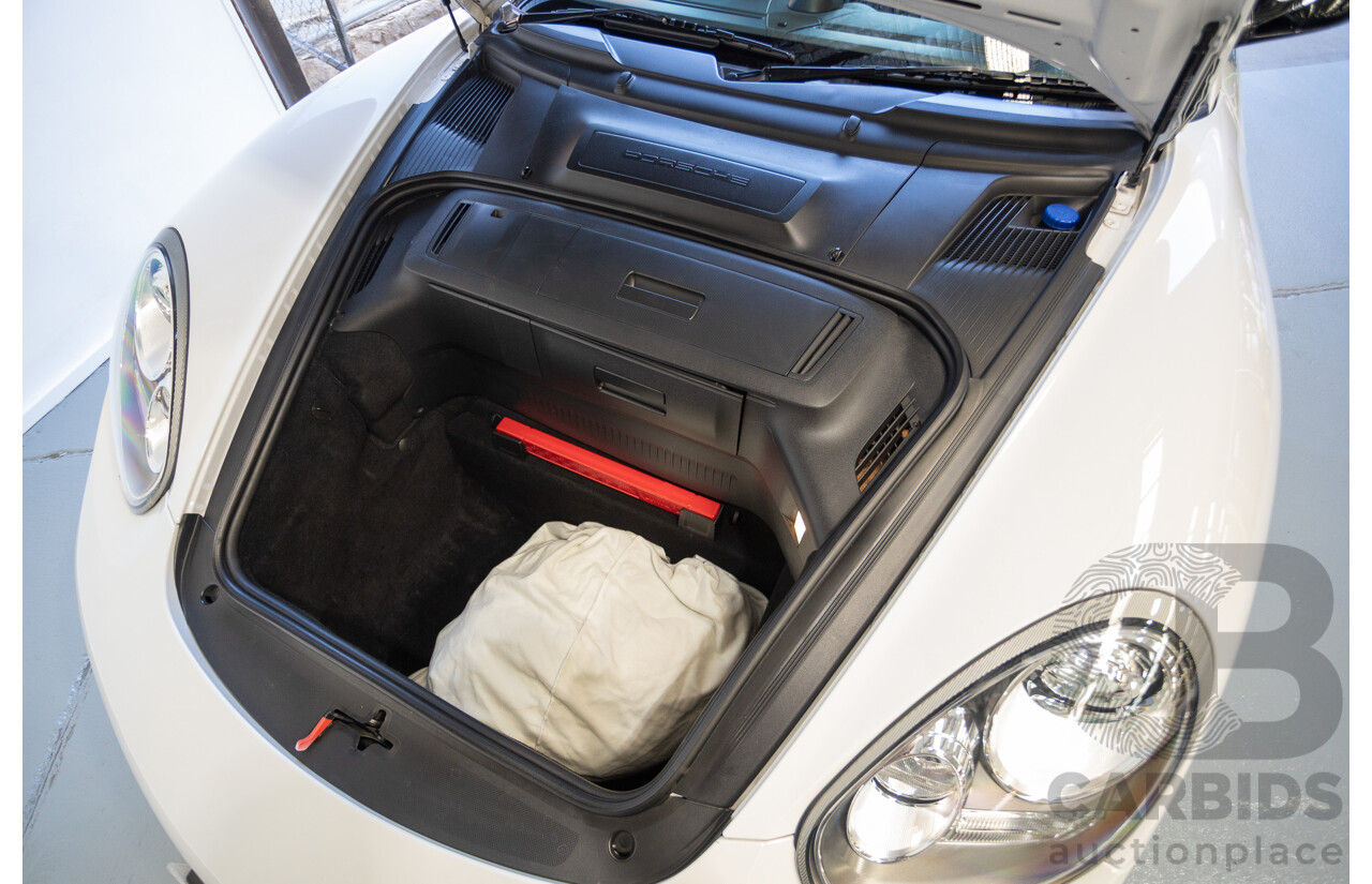 7/2011 Porsche Cayman 987 MY11 2D Coupe Carrara White 2.9L