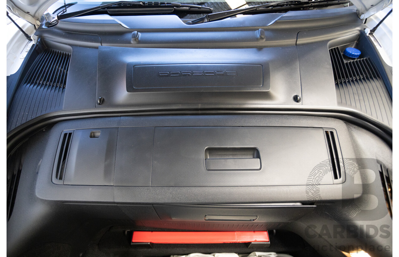 7/2011 Porsche Cayman 987 MY11 2D Coupe Carrara White 2.9L