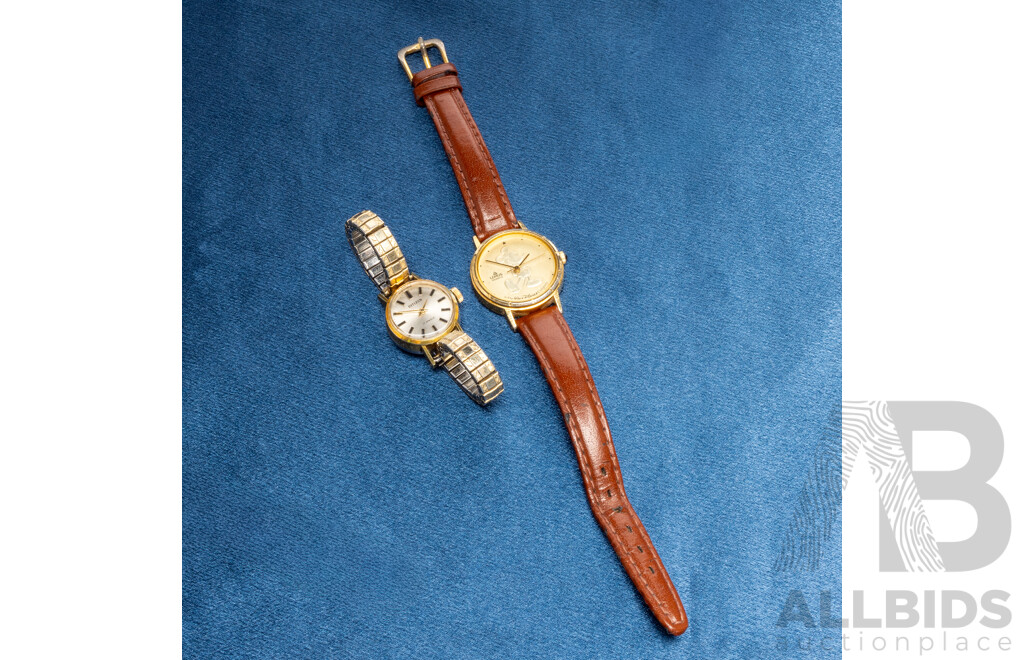 Vintage Walt Disney and Citizen Watches - Lot of 2