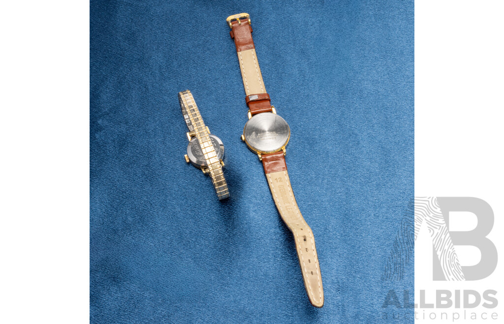 Vintage Walt Disney and Citizen Watches - Lot of 2