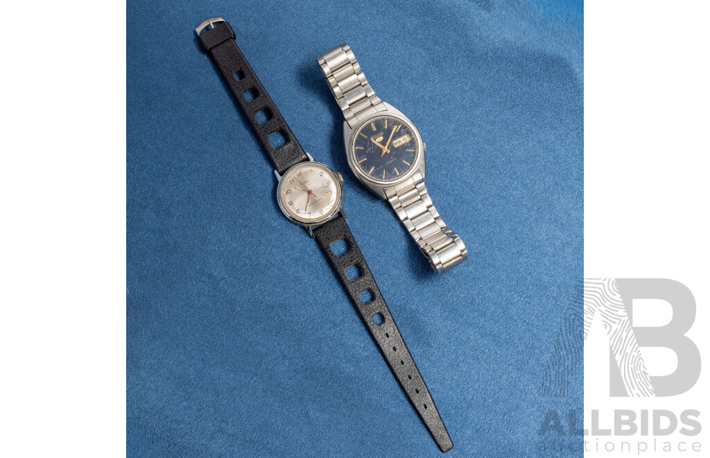 Men's Vintage Seiko and Timex Watches - Lot of 2